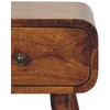 Artisan Furniture Riešutmedžio Mini naktinis staliukas su 1 stalčiumi