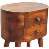 Artisan Furniture Riešutmedžio Mini naktinis staliukas