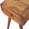 Artisan Furniture Riešutmedžio Mini naktinis staliukas su 1 stalčiumi