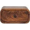 Artisan Furniture Riešutmedžio Mini naktinis staliukas su 1 stalčiumi