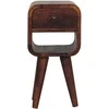 Artisan Furniture Riešutmedžio Mini naktinis staliukas