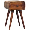 Artisan Furniture Riešutmedžio Mini naktinis staliukas su 1 stalčiumi
