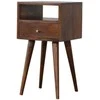 Artisan Furniture Riešutmedžio Mini naktinis staliukas