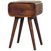 Artisan Furniture Riešutmedžio Mini naktinis staliukas su 1 stalčiumi