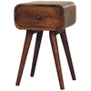 Artisan Furniture Riešutmedžio Mini naktinis staliukas su 1 stalčiumi
