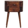 Artisan Furniture Riešutmedžio Mini naktinis staliukas
