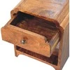 Artisan Furniture Riešutmedžio Mini naktinis staliukas