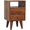 Artisan Furniture Riešutmedžio Mini naktinis staliukas