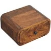 Artisan Furniture Riešutmedžio Mini naktinis staliukas su 1 stalčiumi