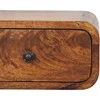 Artisan Furniture Riešutmedžio Mini naktinis staliukas su 1 stalčiumi