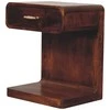 Artisan Furniture Riešutmedžio naktinis staliukas