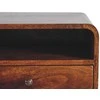 Artisan Furniture Riešutmedžio naktinis staliukas