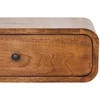 Artisan Furniture Riešutmedžio naktinis staliukas su 1 stalčiumi
