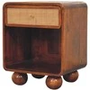 Artisan Furniture Riešutmedžio naktinis staliukas