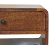 Artisan Furniture Riešutmedžio naktinis staliukas
