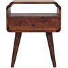 Artisan Furniture Riešutmedžio naktinis staliukas