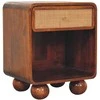 Artisan Furniture Riešutmedžio naktinis staliukas