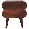 Artisan Furniture Riešutmedžio naktinis staliukas
