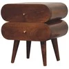 Artisan Furniture Riešutmedžio naktinis staliukas