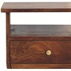 Artisan Furniture Riešutmedžio naktinis staliukas