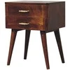 Artisan Furniture Riešutmedžio Nordic naktinis staliukas