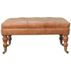 Artisan Furniture Rudos buivolo odos pufas su ratukais