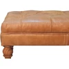 Artisan Furniture Rudos buivolo odos pufas su ratukais
