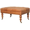 Artisan Furniture Rudos buivolo odos pufas su ratukais