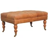 Artisan Furniture Rudos buivolo odos pufas su ratukais