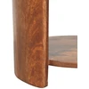Artisan Furniture Savoy Leather mango medienos taburetė