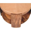 Artisan Furniture Savoy Leather mango medienos kavos staliukas