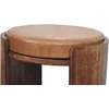 Artisan Furniture Savoy Leather mango medienos taburetė