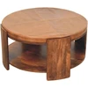 Artisan Furniture Savoy Leather mango medienos kavos staliukas