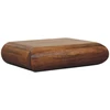 Artisan Furniture Solis prie sienos montuojamas mango medienos naktinis staliukas