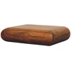 Artisan Furniture Solis prie sienos montuojamas mango medienos naktinis staliukas