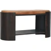 Artisan Furniture Valencia Leather Shoe mango medienos suoliukas