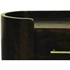 Artisan Furniture Valencia prie sienos montuojamas mango medienos naktinis staliukas