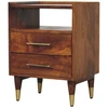 Artisan Furniture Valenza mango medienos naktinis staliukas
