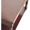 Artisan Furniture Vyšnios atspalvio konsolinis staliukas su tekintomis kojelėmis