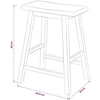 Baro baldų rinkinys, 3 dalių, medienos plokštė (MDF), baltas