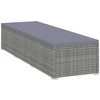 Baro stalas Juoda 55 x 55 x 107 cm Polietilenas