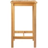 Baro stalas Natūrali 60 x 60 x 105 cm Kietasis teak