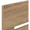 Lova Bed Frame with Storage and Headboard Artisan Oak 180 x 200 cm