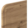 Lova Bed Frame with Storage and Headboard Artisan Oak 180 x 200 cm