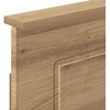 Lova Bed Frame with Storage and Headboard Artisan Oak 180 x 200 cm