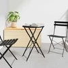 Bistro stalas Antracitas Ø 50 x 71 cm Miltelinis plienas