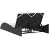 Bistro stalas Antracitas 55 x 55 x 72,5 cm Miltelinis plienas