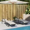 Bistro stalas Balta 55 x 55 x 72,5 cm Miltelinis plienas