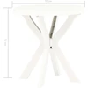 Bistro staliukas, baltos spalvos, plastikas, 70cm skersmens