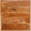 Bistro stalas 50 x 50 x 76 cm Kietos akacijos mediena Ruda